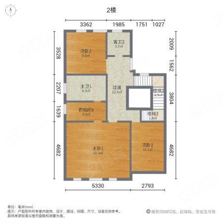 巴黎春天(别墅)5室2厅4卫675㎡南912万