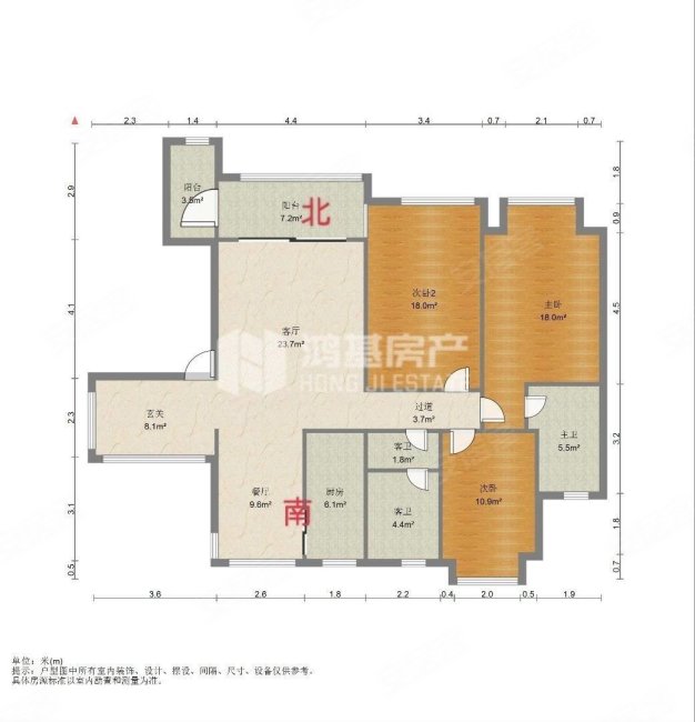大地龙泉湾 通透大三房 赠送多 无公摊 性价比超高