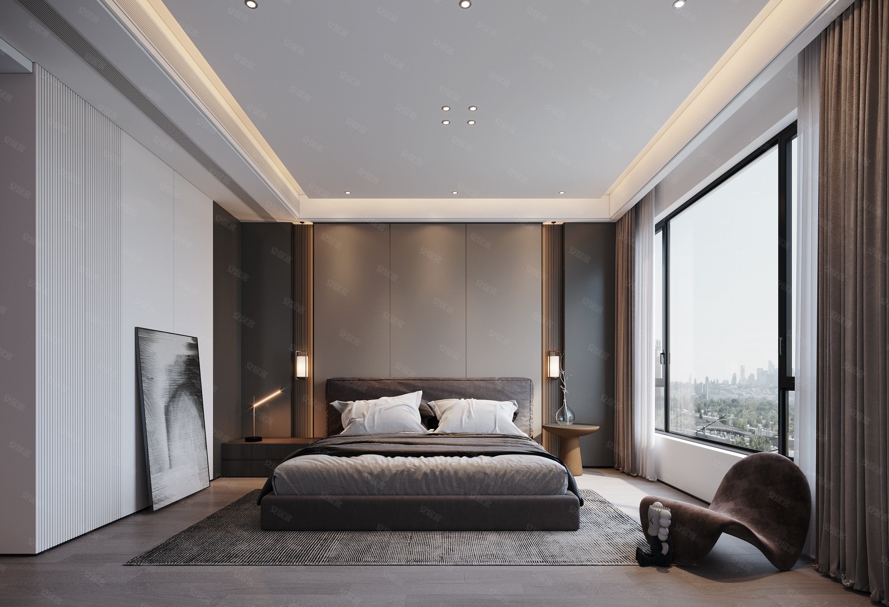 300㎡轻奢 | 大平层的优雅精致