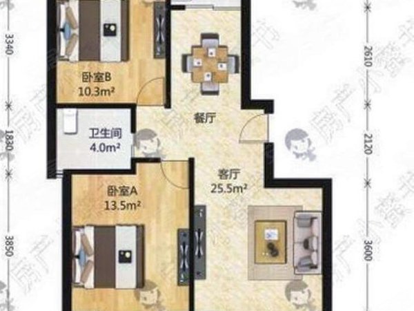 【多图】鹏程大厦(石鼓区),蒸湘北路租房,0中介,立方公寓,复式楼,十四