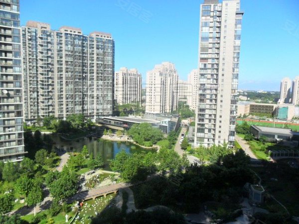 禹城国兴观湖国际朝阳公园 国兴观湖国际 东西双向看双公园 高层无