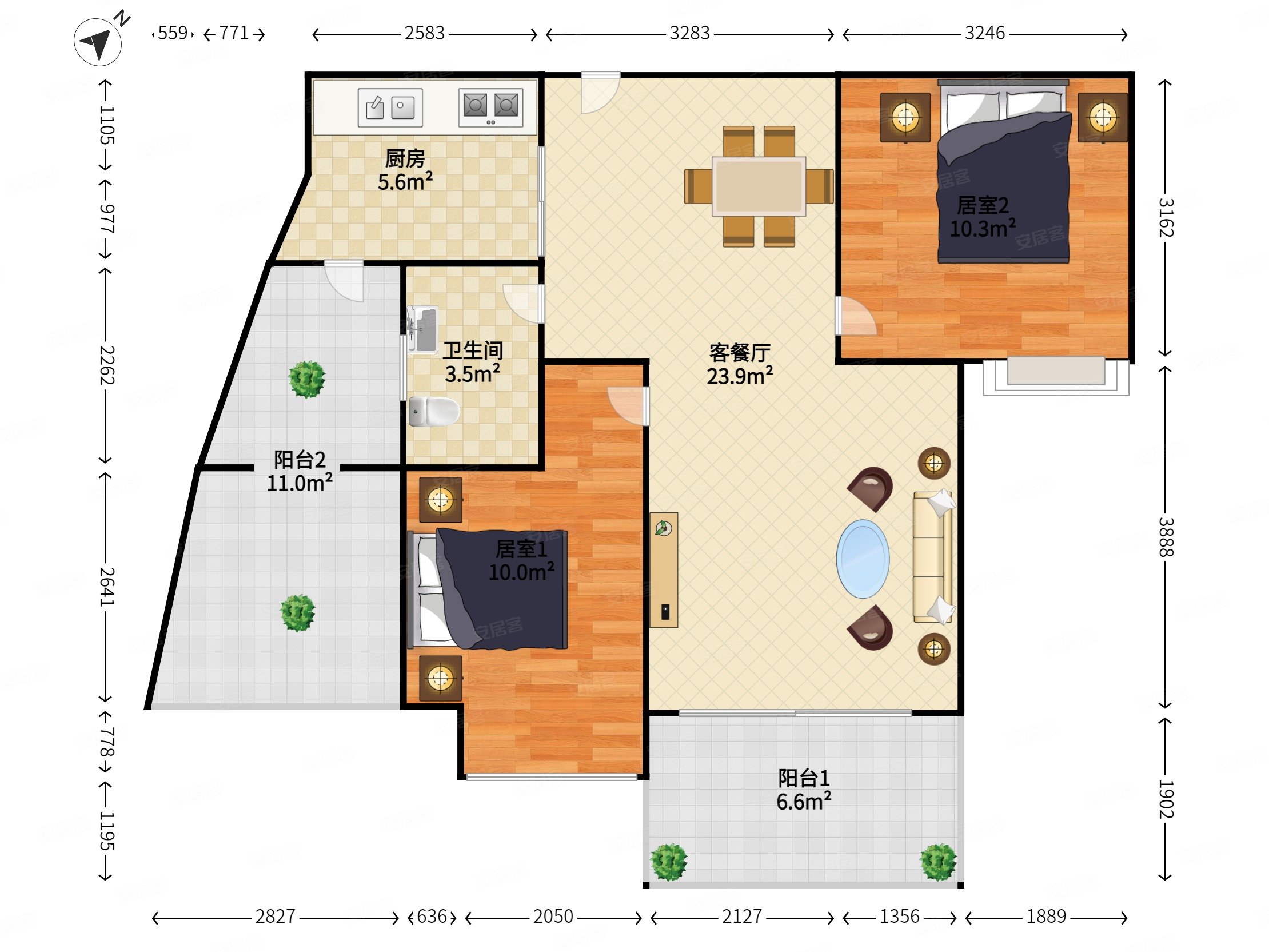 大运城邦精装三房家私家电全送满五无欠款带车位来电少30万