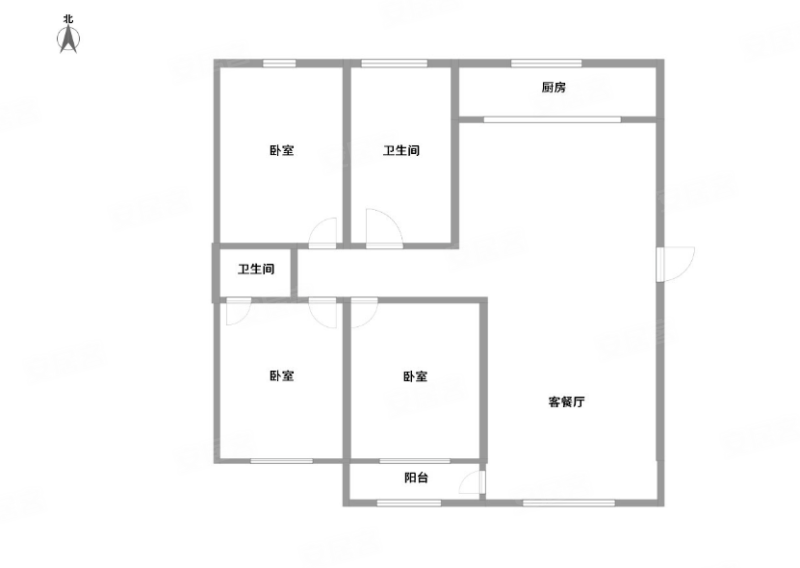 体坛小区4室2厅2卫167㎡南北123.7万