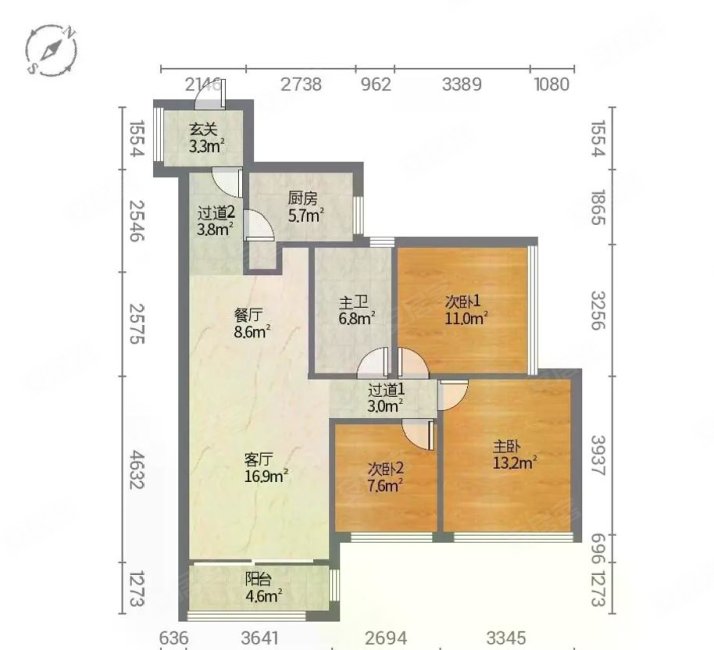 业主急卖 送车位 亚运城天韵 装修靓 中间楼层