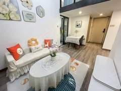 东莞莞城罗沙天宝地铁口清新网红3房2厅 中高楼层采光好 拎包入住 用燃气出租房源真实图片