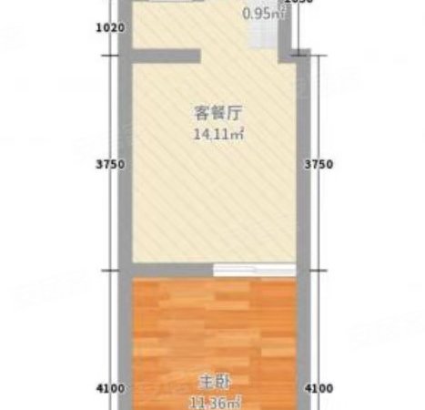 金华婺城湖海塘江南翠庭本人房東，大润发旁三路口，可短租月付，3楼，清爽干净，随时看出租房源真实图片