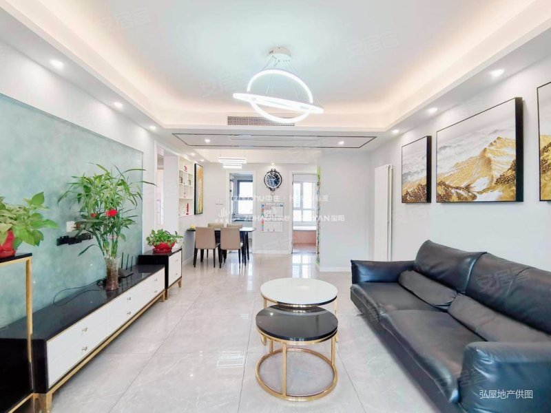 奥体西路 地铁3号线 保利华庭 3室精装 看房方便 有地下室