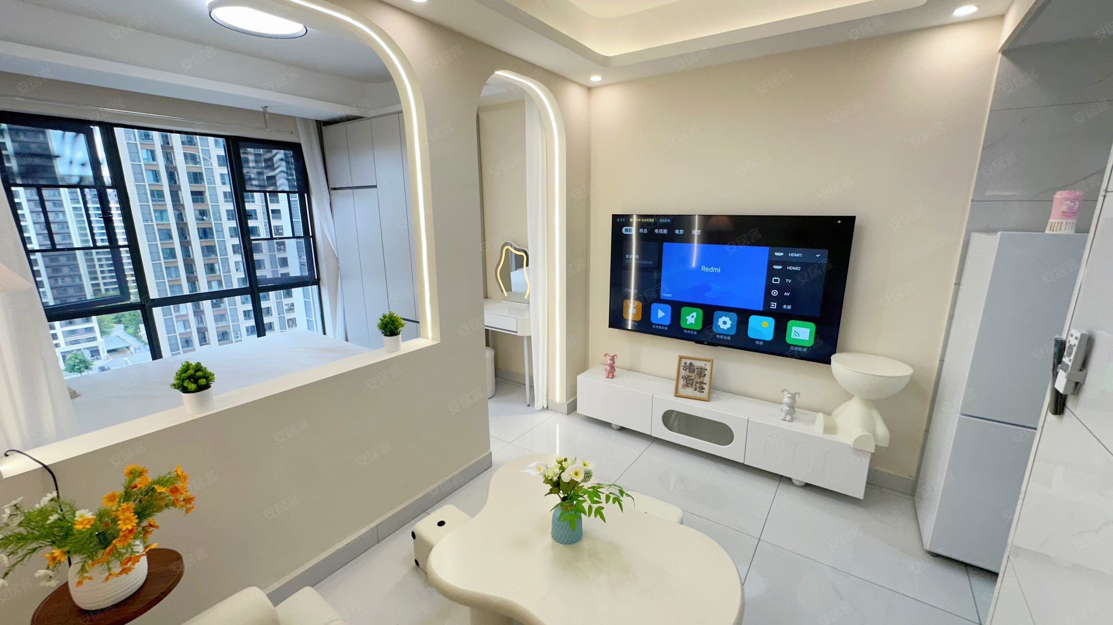 树木岭 高桥 圭塘轻奢一室一厅民水民电押一付一拎包入住