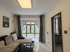 龙口南山丁冇街华庭电梯138号楼一楼,一室一厅一厨一卫家具家电齐全出租房源真实图片