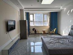 出租铂悦山二期公寓有空调，冰箱，洗衣机年租，年付