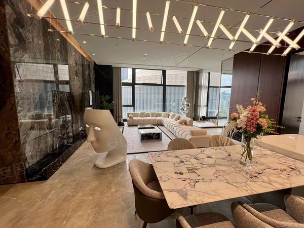 杭州滨江区政府星耀中心星耀中心 悦casa 4室2厅3卫 豪华装修 323平