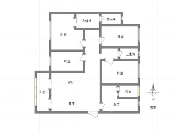 佳兆业滨江新城江上澜庭4室2厅2卫140.81㎡西北119.4万