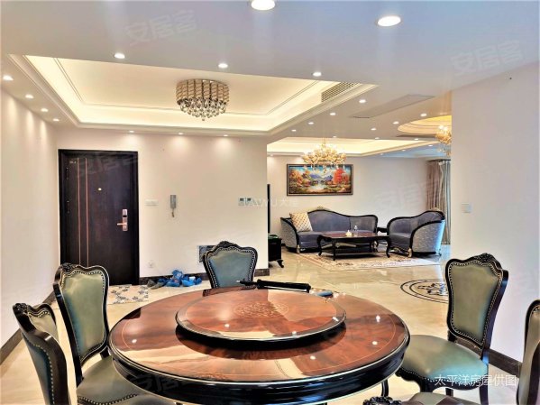 新上电梯复式带露台 看房随时 家具家电全送 送产权车位,中环锦园二手