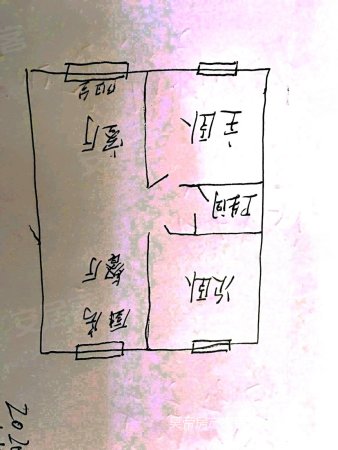 怡景花园2室2厅1卫81㎡南北39万