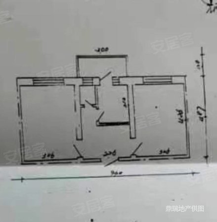 农贸小区2室2厅1卫76㎡南北19.8万