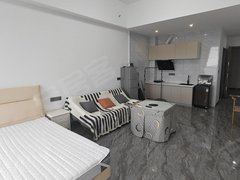 贵阳南明花果园招租,财富广场现代风公寓,采光视野好,家电齐全,拎包入住出租房源真实图片