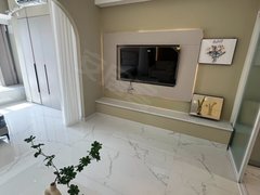 嘉兴南湖城南街道月星家居月付短租 近龙鼎万达 婚房奶油风 全屋智能 品牌家电出租房源真实图片