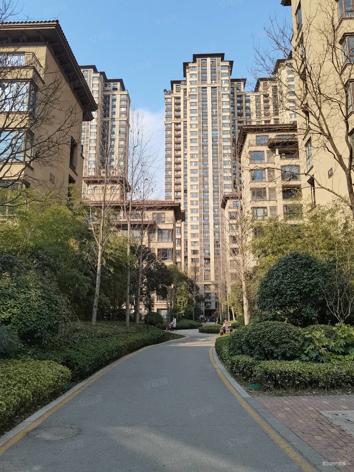 南北通透3室2厅枫林九溪精装修楼层好视野无遮挡