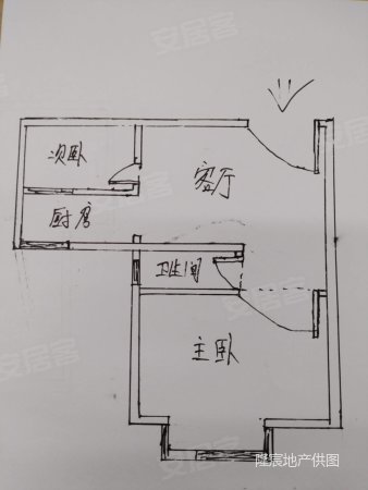 美罗家园金丰苑第二居民区2室1厅1卫51.19㎡南125万