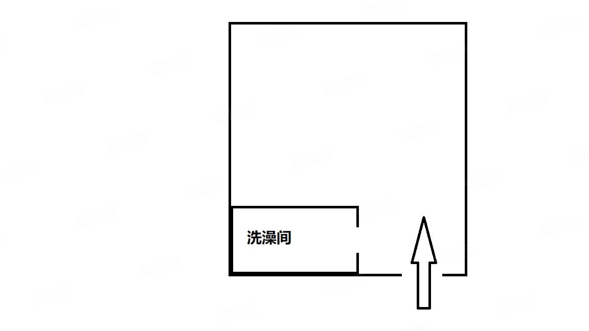 达智桥胡同小区1室1厅1卫20㎡南北220万