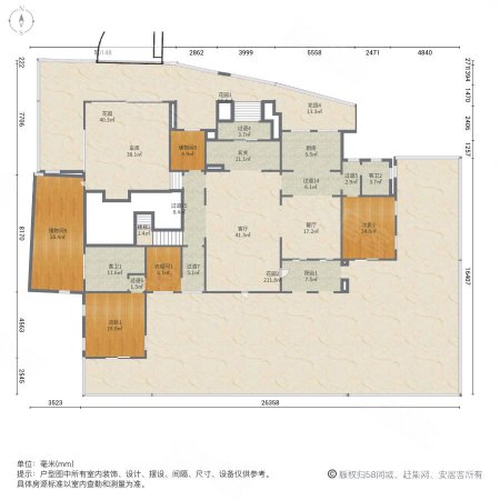 金沙湖高尔夫观邸(南区别墅)5室4厅5卫570㎡南3450万