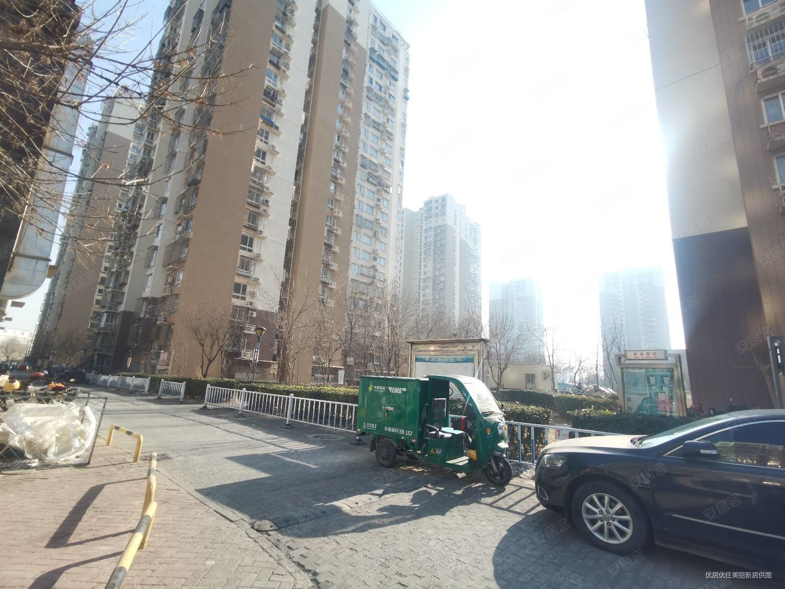 西红门理想家园东南向方正户型两居出售有钥匙