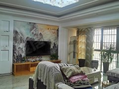 南充南部幸福广场出租:中央首座电梯房,套三双卫,精装带全套家具家电可拎包入住出租房源真实图片
