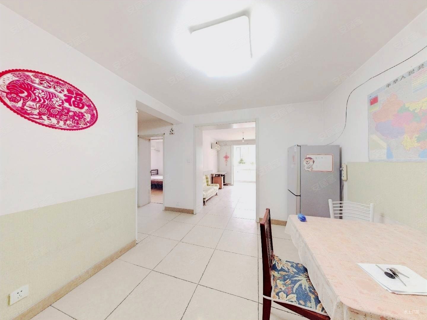 观园公寓红旗南路阳面两室地铁6号线中间楼层看房方便诚意出售