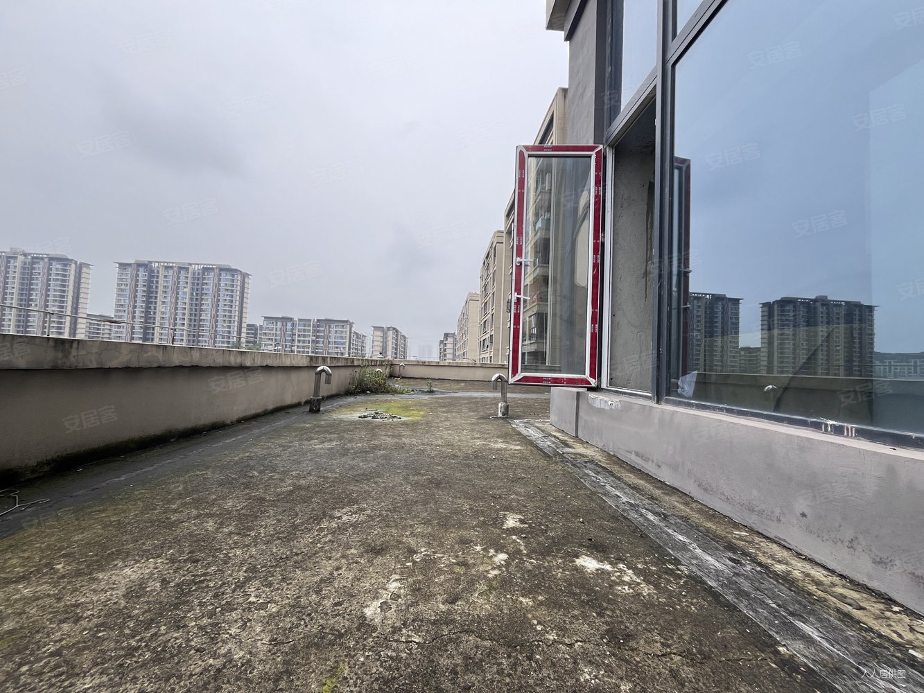 微电园带70平方大露台跃层公寓住家 率高,西著七里五组团(商住楼)二手