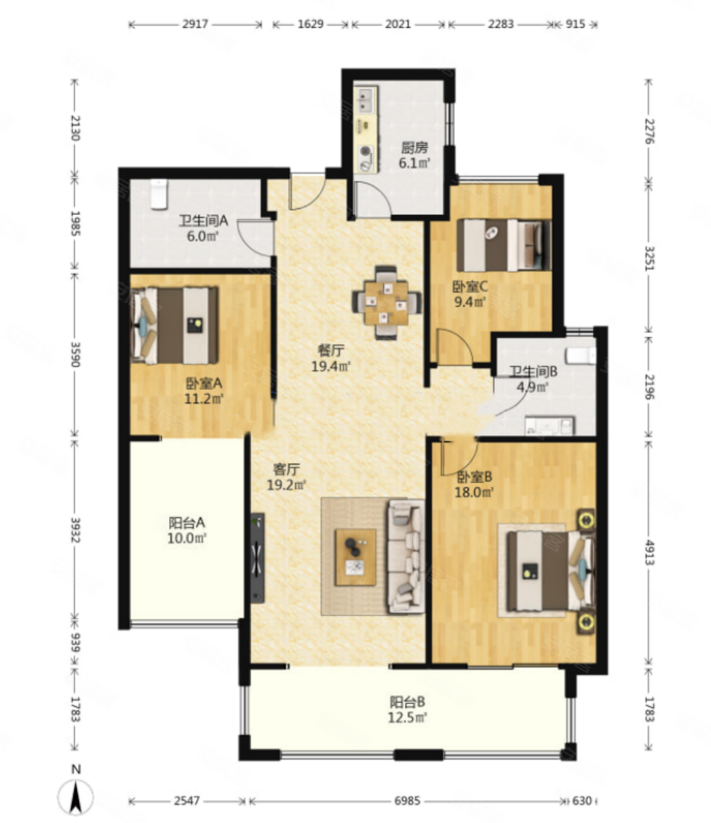 金地湖城大境天锦