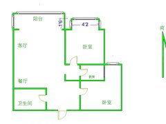 张家口高新区纬一路乐购附近奥林星城精装2居室家电家具齐全领包入住出租房源真实图片