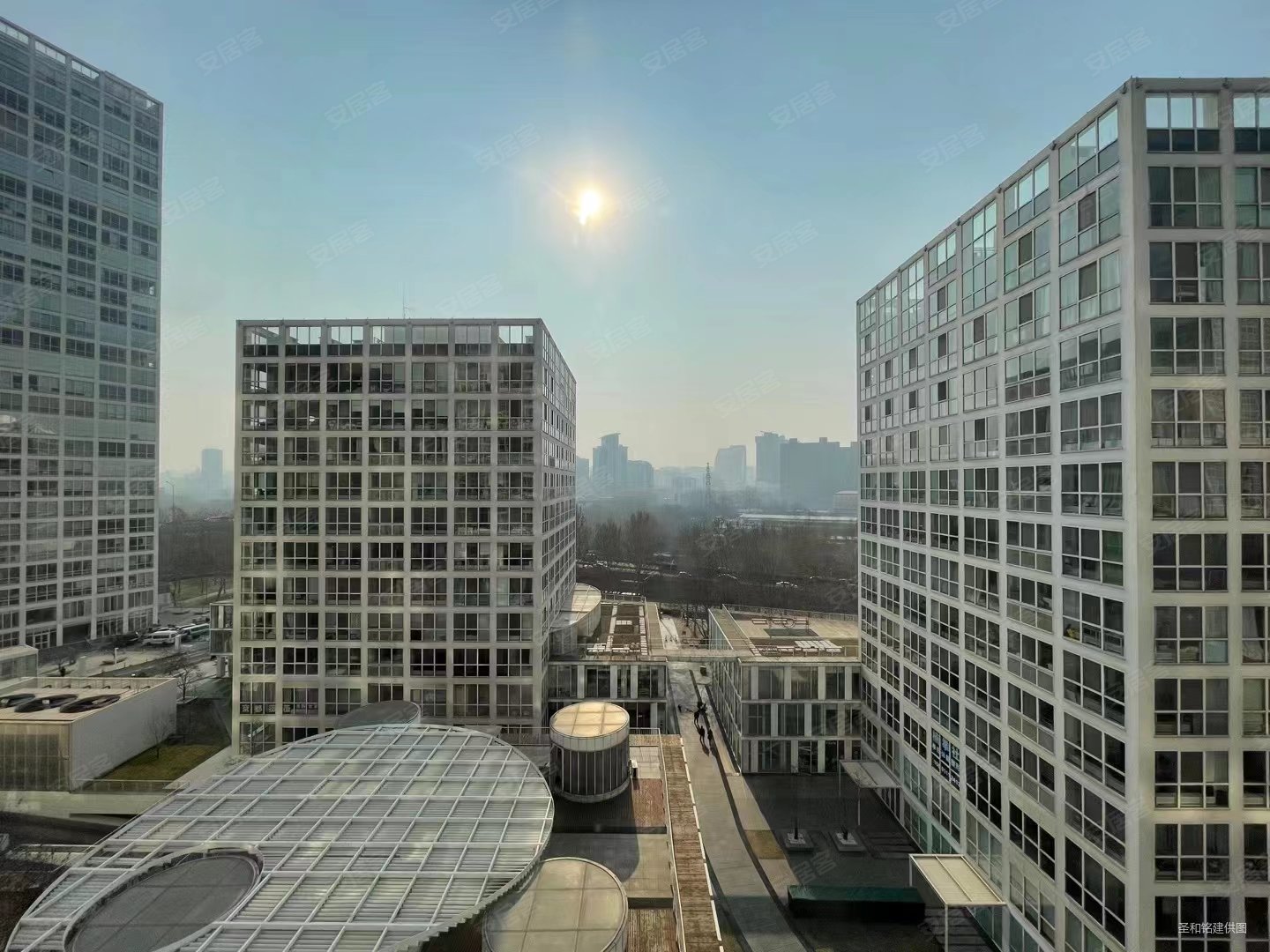 70年国贸高层景观房建外soho西南向两居室可迁户