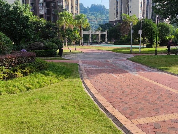 重庆渝北空港桥达蓝湾半岛坐北朝南,小区环境好,户型方正,采光通透