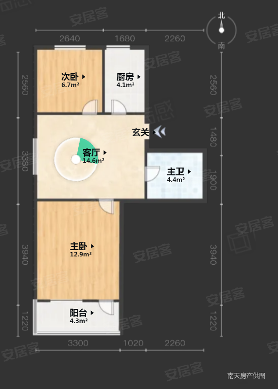 贺丞小区(贺丞路)2室1厅1卫59.52㎡南160万