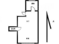 青岛城阳农业大学仁和居(东区)(143) 1室1厅1卫  57平米出租房源真实图片