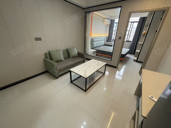 金华东阳东阳江北湖田小区湖田小区，一室一厅精装修，拎包入住，房间干净整洁 带电梯出租房源真实图片