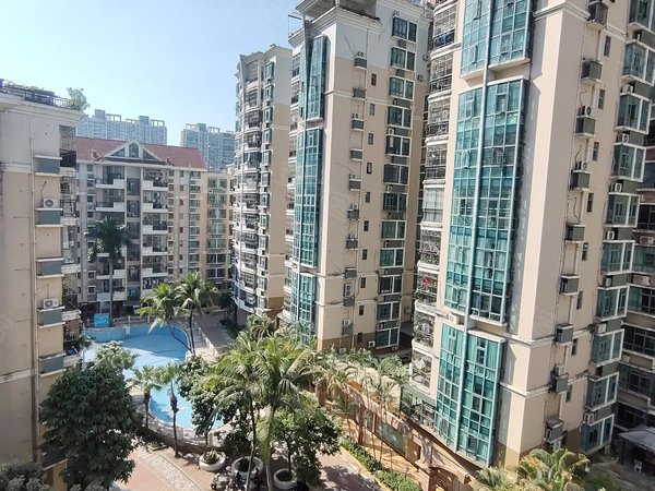 深圳宝安碧海湾海湾明珠花园真实图片精装四房全齐随时住,海湾明珠在