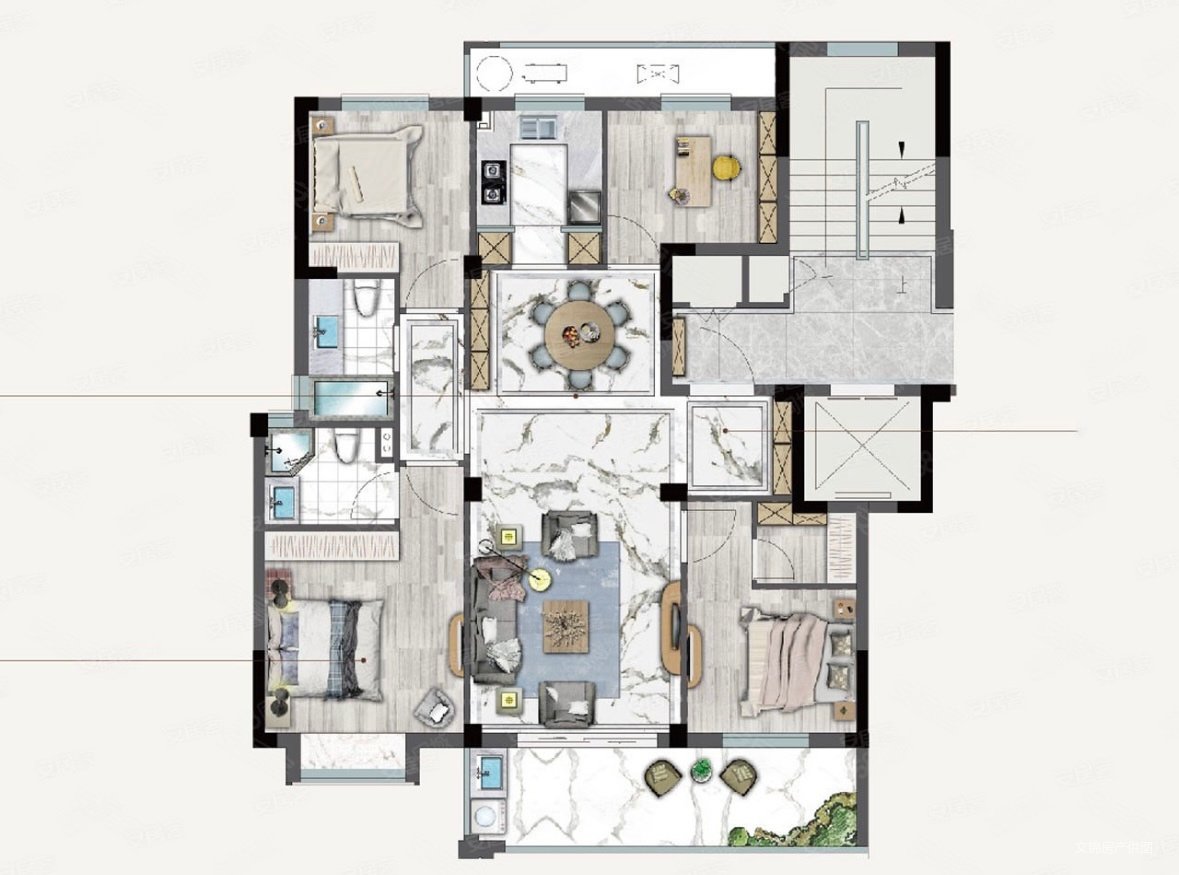 逍林汽车城佳宁府 电梯洋房 多套房源 看房都有钥匙