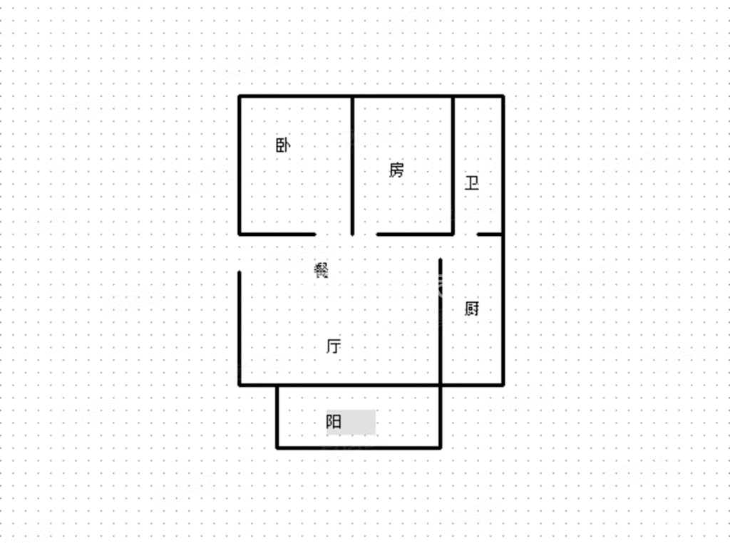 天湖居2室2厅1卫70㎡南北58万