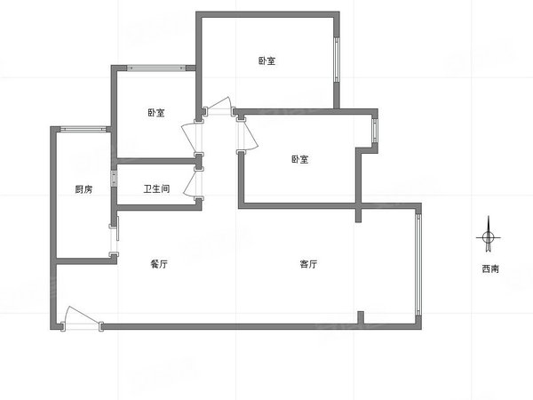 【多图】大雅云居山,鸳鸯租房,大雅云居山 3室2厅1卫 电梯房 87平 精
