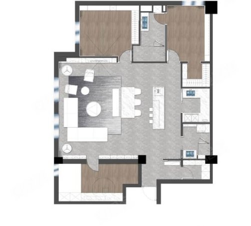 虹口足球场龙之梦商圈|高品质干挂石材次新小区|户型方正,嘉和国际大