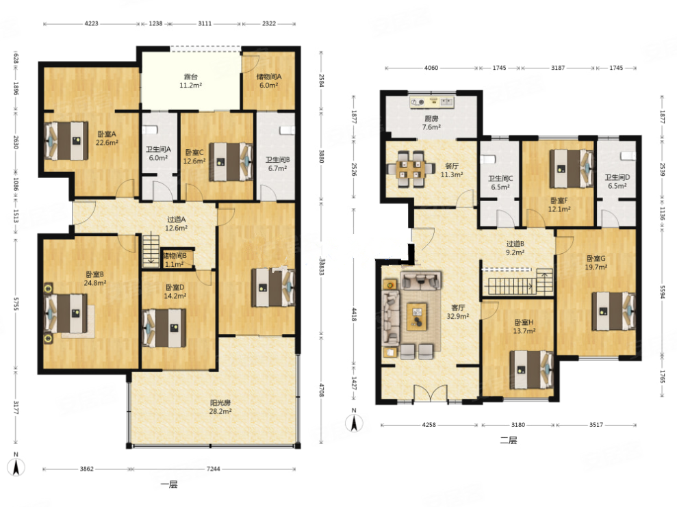 急售三05w 世融嘉轩 底跃洋房 近地铁 房龄新 超大花园