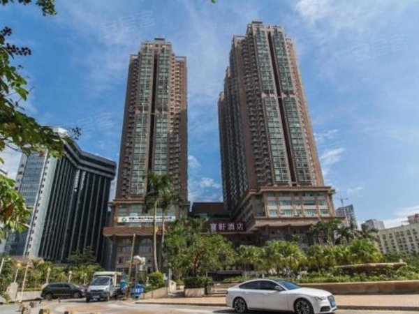 深圳罗湖人民南城市天地广场万象城 豪华装修大一房 看房方便 拎包