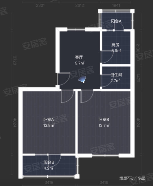 南春园小区2室1厅1卫61.66㎡南北12万