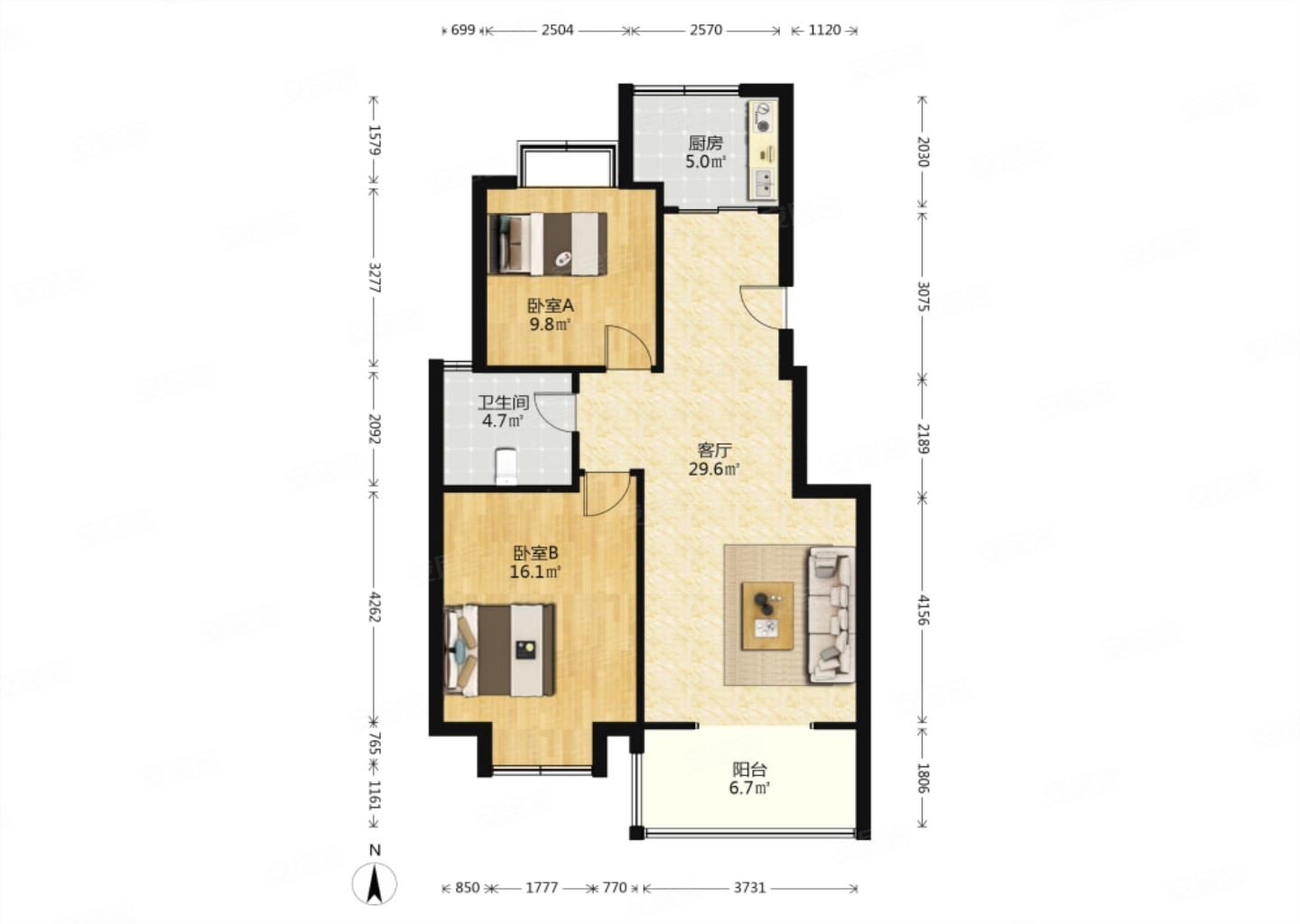 93万九龙湖大马路怡康花园电梯暖气房地铁口九龙湖