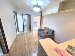 合肥蜀山肉联厂新华国际公寓 国防科技大学地铁口 精装一室一厅 阳光充足出租房源真实图片