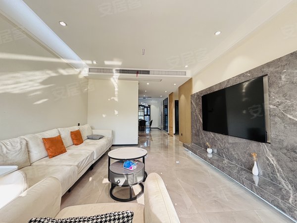 金华东阳横店南江壹号南江一号 轻原木奶油风 6500一月 免物业费出租房源真实图片