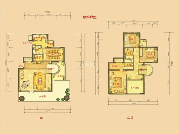 北京海淀万柳万城华府海园(价可谈)(80平花园)万城华府一二层复式,边