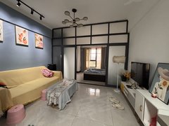 百色右江恒基广场金宸悦珺1房1厅1卫1200民用水电有电梯出租房源真实图片