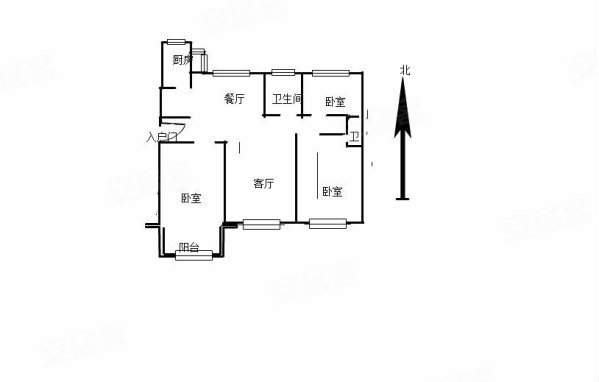 中颐和园3室2厅2卫142㎡南北146万